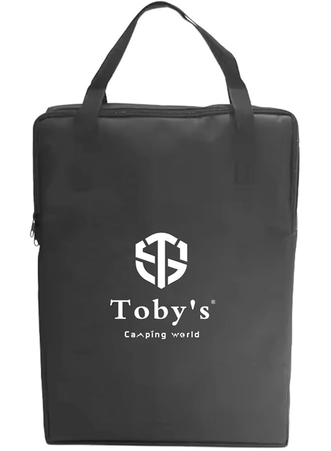 Toby's Lightweight Folding Compact Camping Table Aluminum Alloy Camping Table With Storage Bag Ideal for Outdoor Use - Image 3