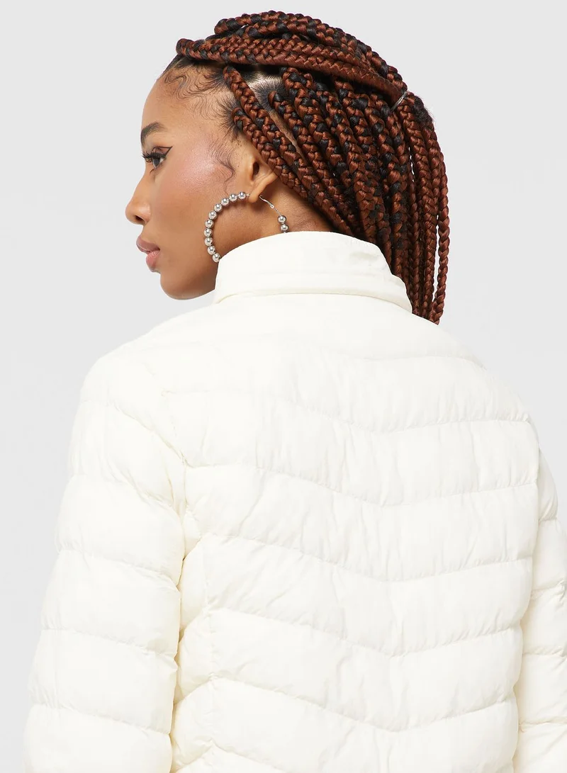 Urban Minx Urban Minx Urban Minx Classic Down Jacket With Hood