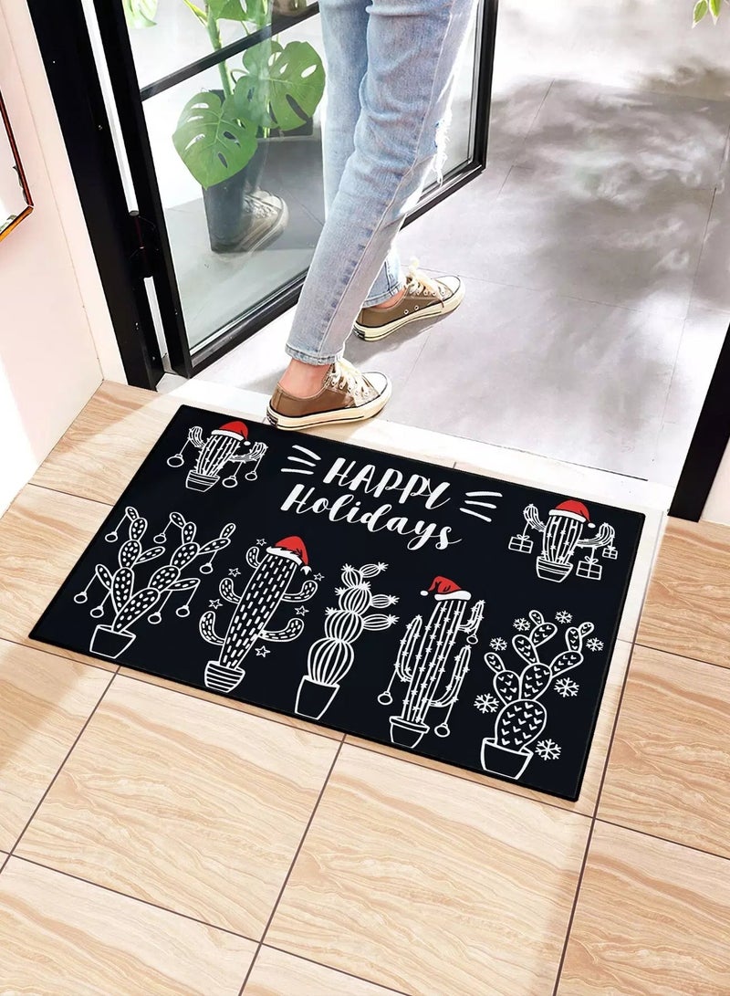 Generic Cactus Print Door Mat  - Image 1