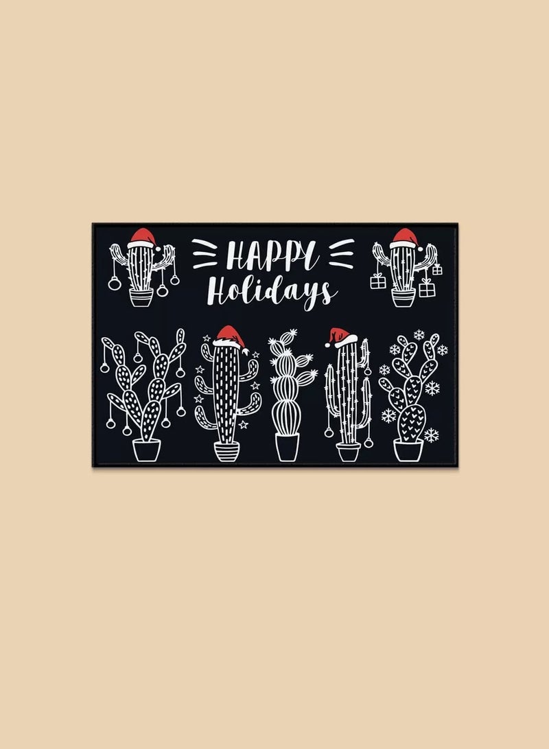 Generic Cactus Print Door Mat  - Image 2