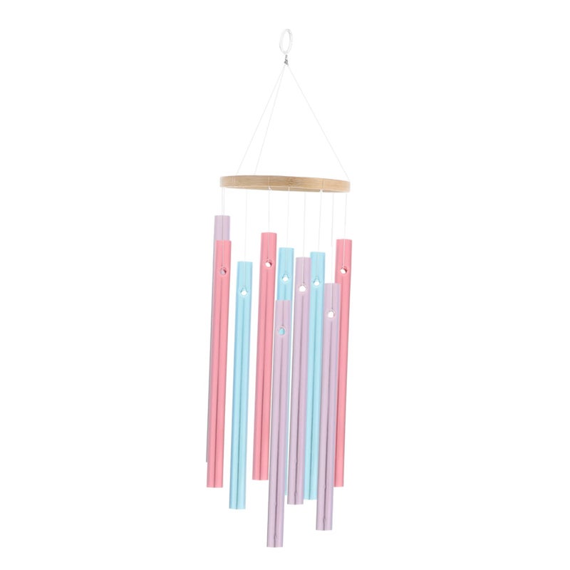 12 Pcs DIY Wind Chime Tubes Pre Drilled for Easy Assembly Garden Home Decor Crafts - Image 3
