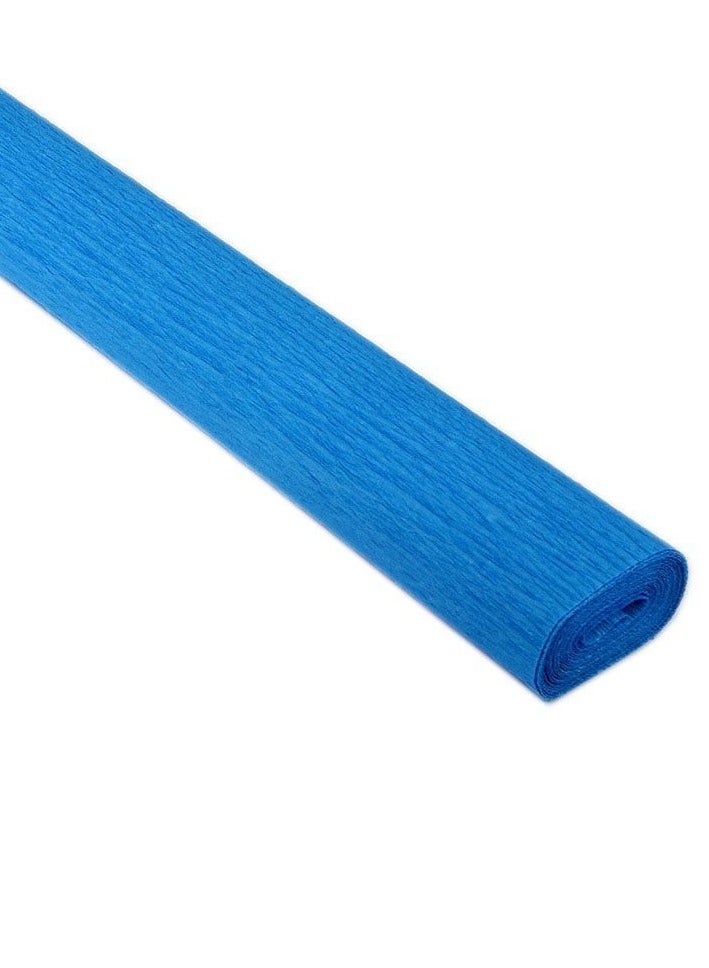 CREPE PAPER ROLL 50 X 2METER BLUE (PACK OF 2)
