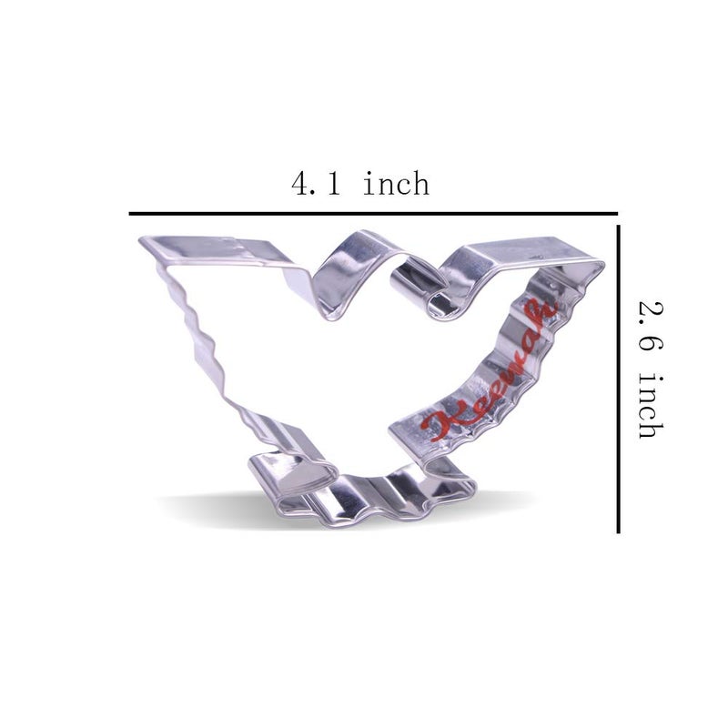Keewah 4.1 inch American Eagle Cookie Cutter - Stainless Steel - Image 2