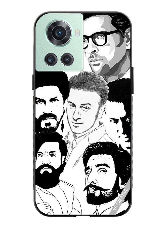 VR CREATIVE Protective Case Cover For OnePlus Ace Bollywood Actors Design Multicolour  - Image 1
