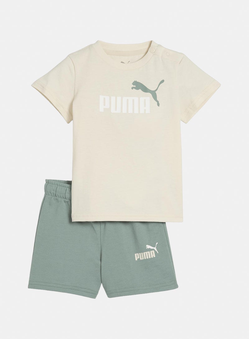 PUMA Minicats Ess Tee And Shorts Set Inf - Image 1