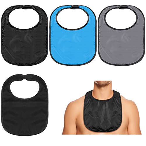 Oudain 3 Pcs Tracheostomy Shower Cover Waterproof Laryngectomy Neck Stoma Protector Breathable Adjustable Tracheotomy Cover(Black, Gray, Blue) - Image 1