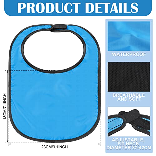 Oudain 3 Pcs Tracheostomy Shower Cover Waterproof Laryngectomy Neck Stoma Protector Breathable Adjustable Tracheotomy Cover(Black, Gray, Blue) - Image 2