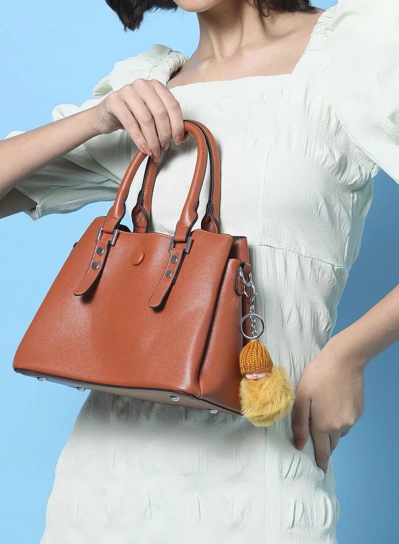 Haute Sauce  Classic Brown Tote Bag for Women | Best Price UAE