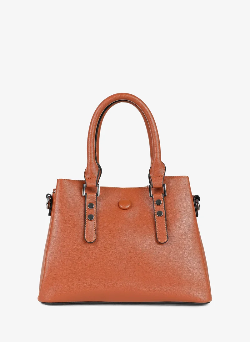 Haute Sauce  Classic Brown Tote Bag for Women | Best Price UAE
