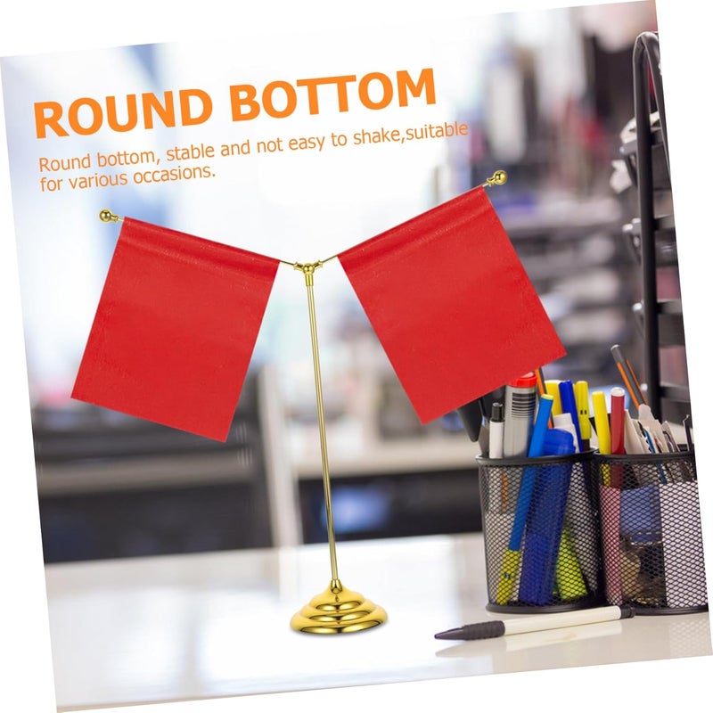 Proper storage environment Toddmomy Y-shaped Flag Holder Round Base Metal Tabletop Display for Miniature Flags for Offices and Events Compact Design Presentation Long term storage compatible Most item matching trendy design Different assemble options All-item unified delivery Good ventilation Varied global sizing picks Long term heavy use compatible Carefully engineered build Simple multi-feature universal build Fast & slow shipment compatible Multiple local stock source Global upgraded practical design All choice modern design Wide use compliant quality Repeated use friendly design KSA local stock Moisture proof Compact trendy practical build Reliable durability Assorted natural tone picks Periodic restock local Global trendy simple build All environment compatible Tiered purchase options - Image 4