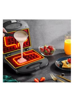 DSP DSP Waffle Maker, 800 Watt, Black KC1168  - Image 5