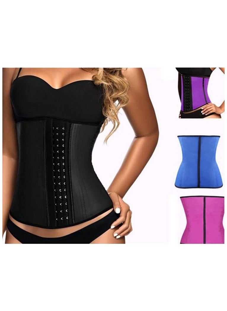 Generic - Sport Waist Trainer, Weight Loss Waist Cincher, Body Shaper with Adjustable Closure and Support Bar, High Elastic Latex, Great Function of Ductility - Image 1