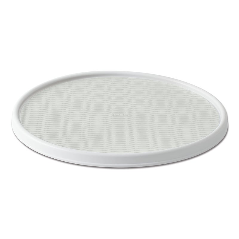 Copco Basics Non-Skid Lazy Susan for Under Sink and Cabinet Storage, 18 Inch, Crystalline - Image 1