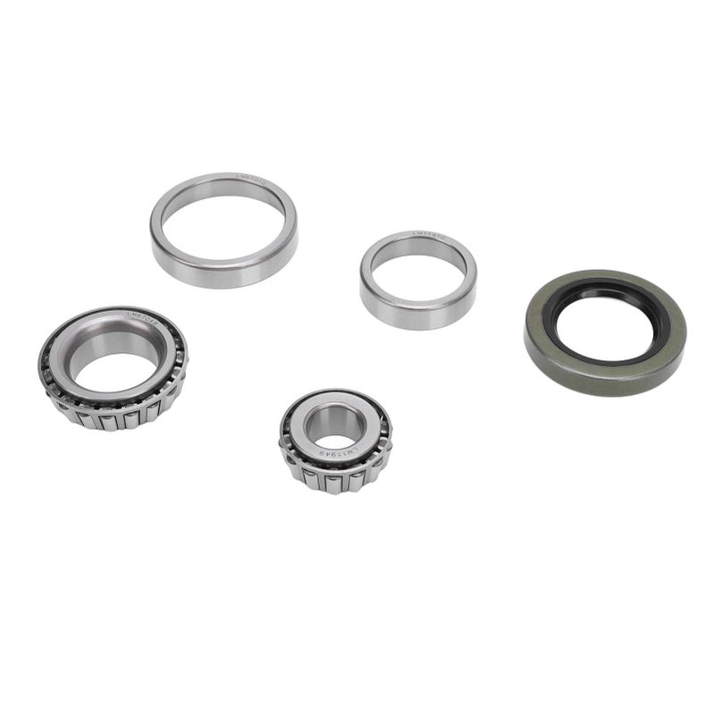 Trailer Wheel Bearing Kit with Protector and Oil Seal for 3 4in 1 1 4in Axles Cr Steel Alloy 5PCS - Image 5