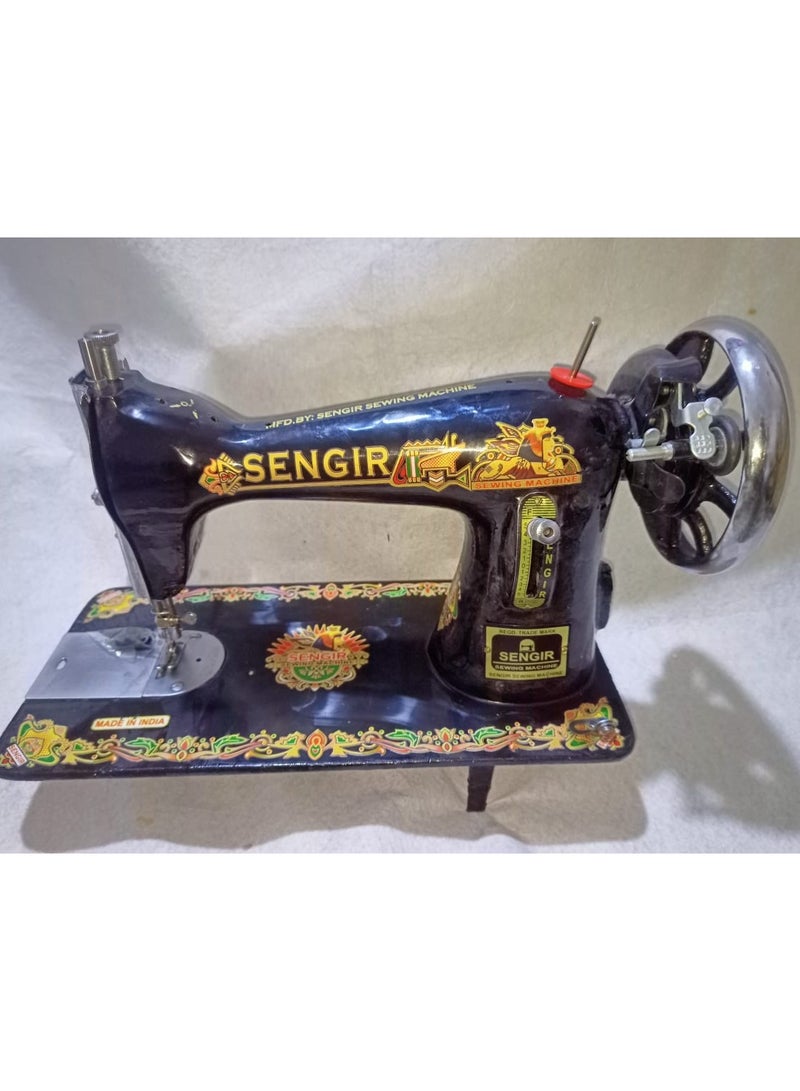 SINGER Home Sewing Machine, Material: Iron, Country: India, Color: Black, 8 pieces - Image 2