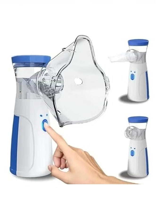 Panvil Portable Handheld Nebulizer Machine – Silent Ultrasonic Mesh Inhaler, USB Rechargeable Mini Nebuliser for Adults & Kids, Compact Travel-Friendly Respiratory Device - Image 5