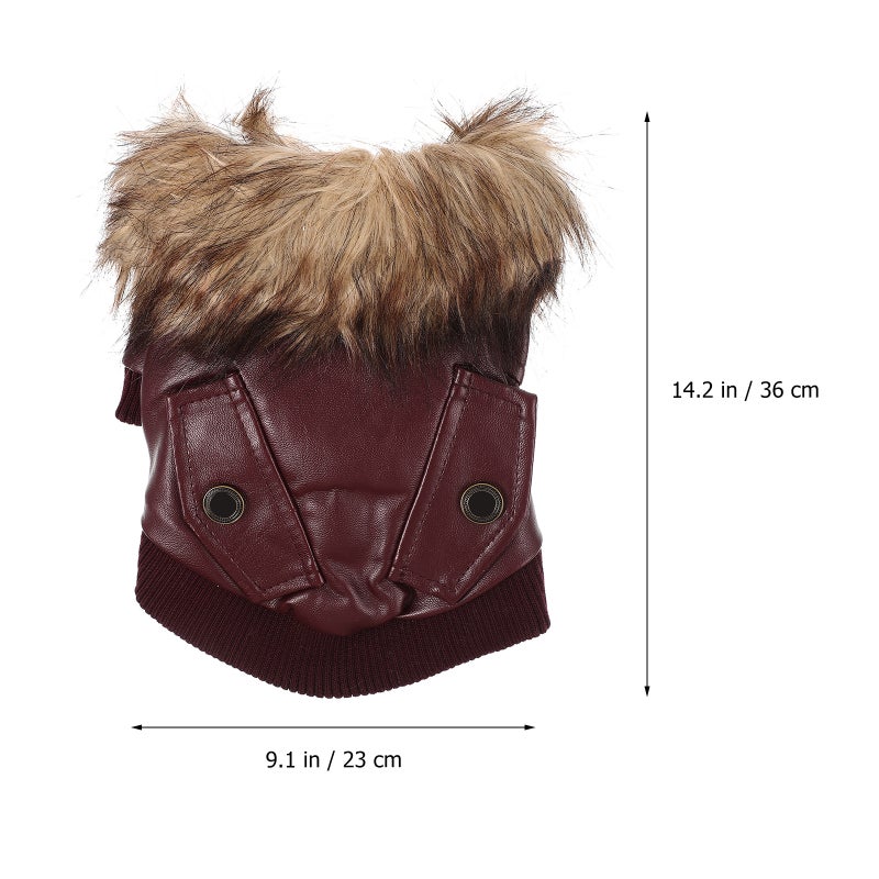 Puppy Clothing Breathable Dog Clothes Adorable Dog Puppy Winter Jacket Warm Puppy Costume - Image 3