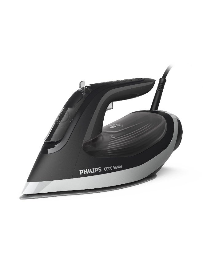 Philips 6000 Series Steam Iron High end Irons 300 ml 2600 W DST6120/86 Black/Gray - Image 1