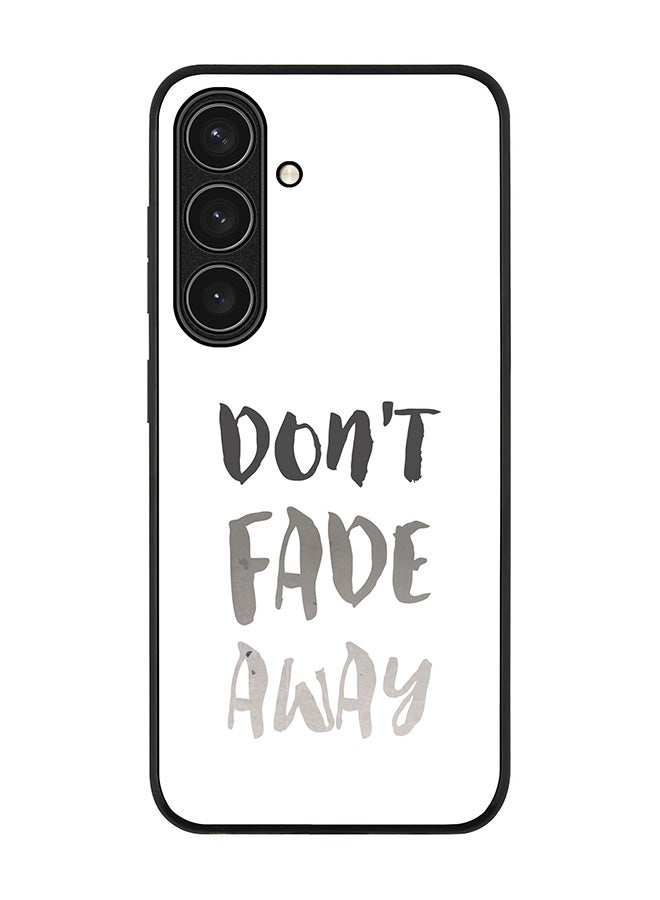 Stylizedd حافظة سوداء متينة لهاتف سامسونج جالاكسي S24 FE، حافظة رفيعة مرنة بحواف مطاطية مضادة للصدمات TPU جل رقيقة - لا تتلاشى بعيداً - Image 1