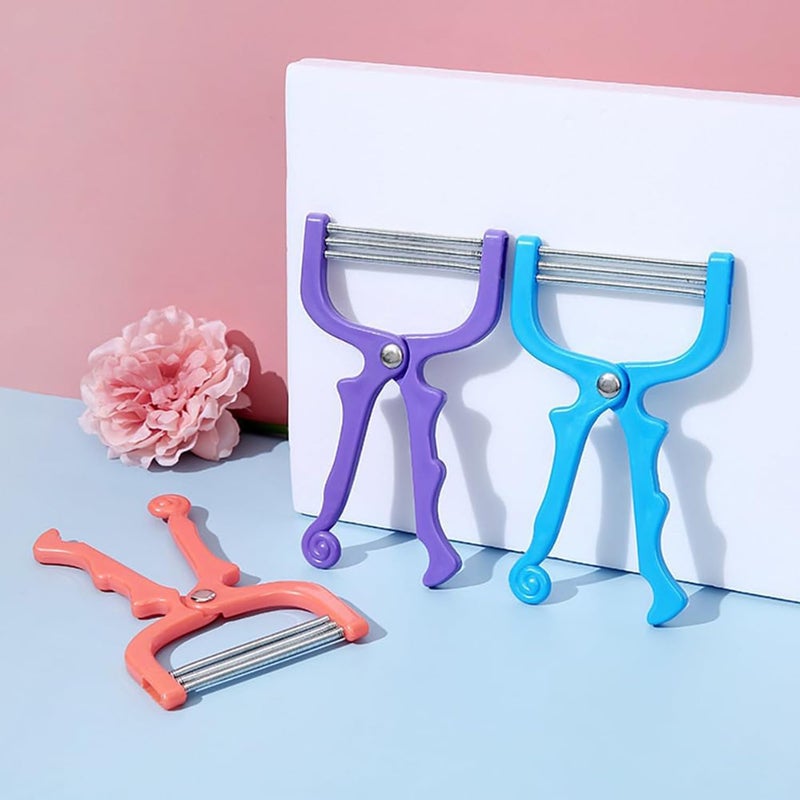 Excefore Spring Hair Remover - 3 Pack Face Hair Remover, Manual Portable Epilator, Beauty Epilator Beauty Tools, for Women Face Hair Removing - Image 3