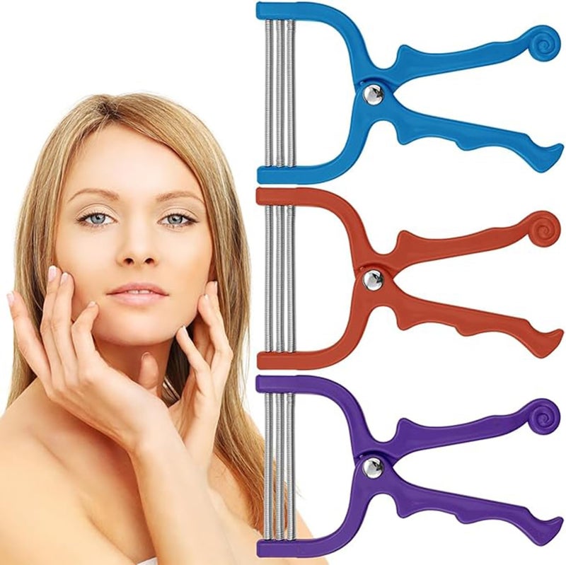 Excefore Spring Hair Remover - 3 Pack Face Hair Remover, Manual Portable Epilator, Beauty Epilator Beauty Tools, for Women Face Hair Removing - Image 1