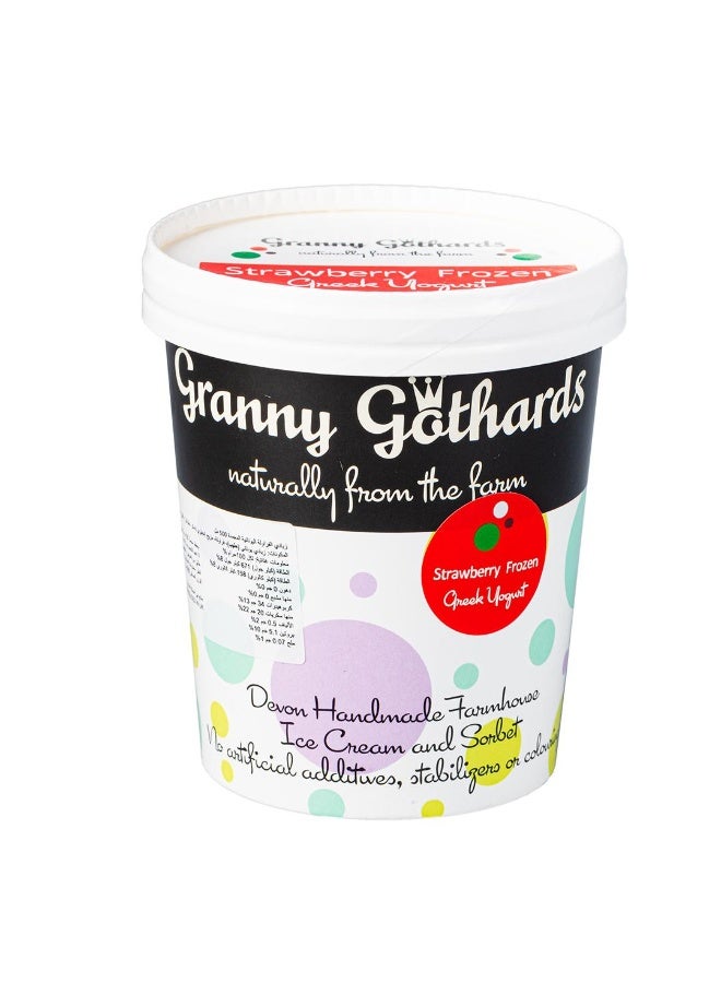 Frozen Greek Yoghurt, Strawberry - 500ml, UK
