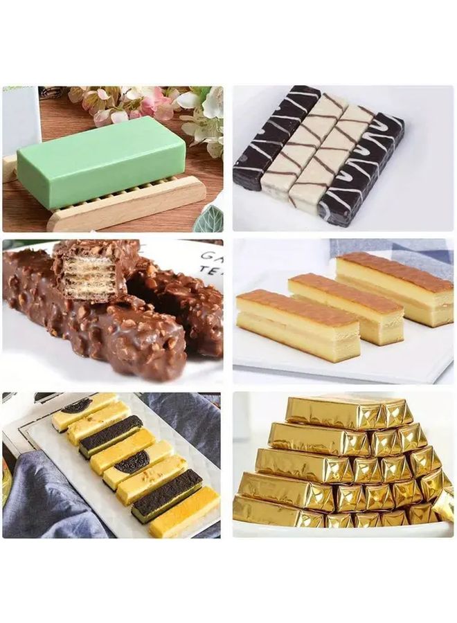 Sky Blue Silicone Baking Molds Set Heat Resistant Anti Stick Easy Clean - Image 2