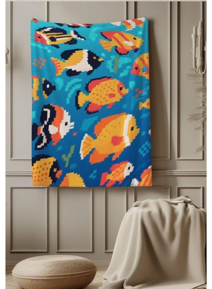 عام بطانية رقيقة من الفانيلا الكرتونية للأطفال والرضع (دافئة ومريحة، ومناسبة للنوم والألعاب) 70 سم * 100 سم - Image 2