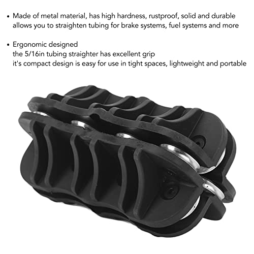 EVGATSAUTO Tube Straightening Tool, 5/16-Inch Handheld Tubing Straightener for Metal Brake Fuel Line Repair, Professional Grade Car Maintenance Tool, Quick and Easy Straightening Solution, Heavy Duty Design - Image 5