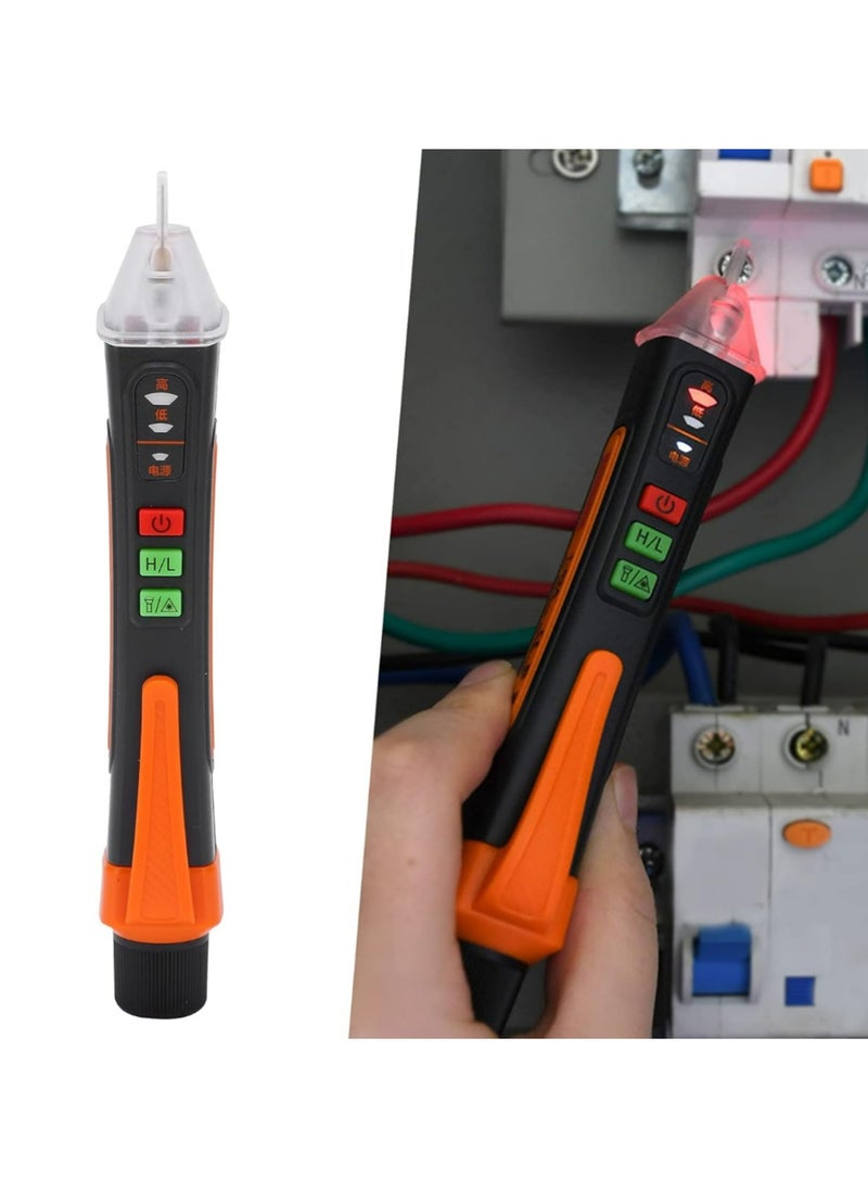 Generic - Digital Electrical Tester, ABS T-02A Voltage Tester Battery Powered Infrared Function with Manual for Factory for Power Distribution Room - Image 1
