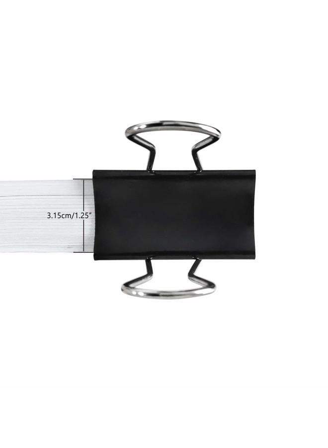DSTELIN Extra Large Binder Clips 2.4-Inch (12 Pack), Big Paper Clamps for Office Supplies, Black - Image 3