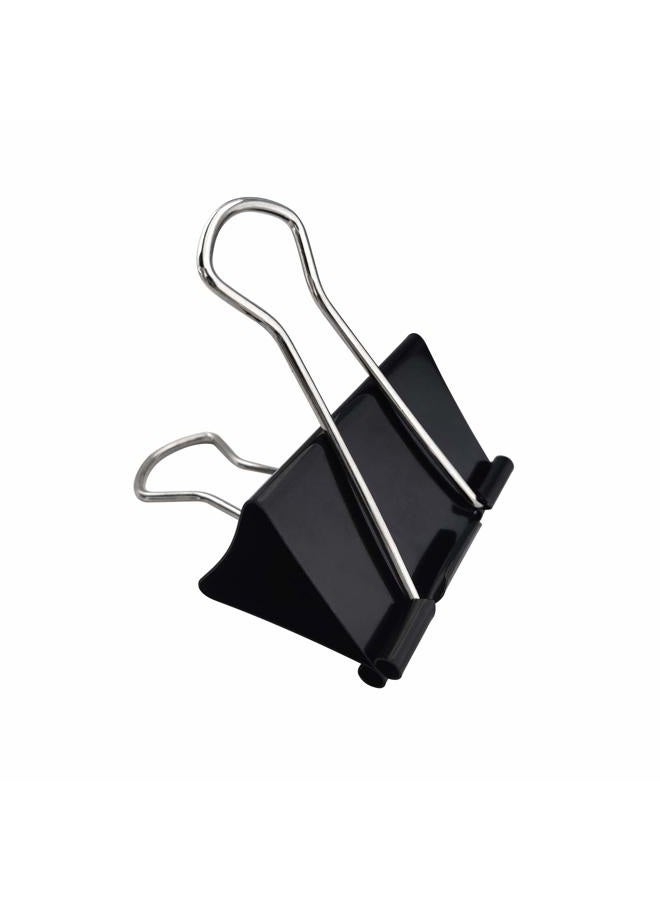 DSTELIN Extra Large Binder Clips 2.4-Inch (12 Pack), Big Paper Clamps for Office Supplies, Black - Image 1