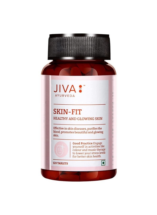 Jiva Combo Of Neem & Skin Fit Tablet For Healthy Skin | 100% Ayurvedic Formula Purifies Blood | Improves Skin Health & Complexion | Alleviates Kapha & Pitta & Strengthens Immune System (Combo of 2) - Image 2