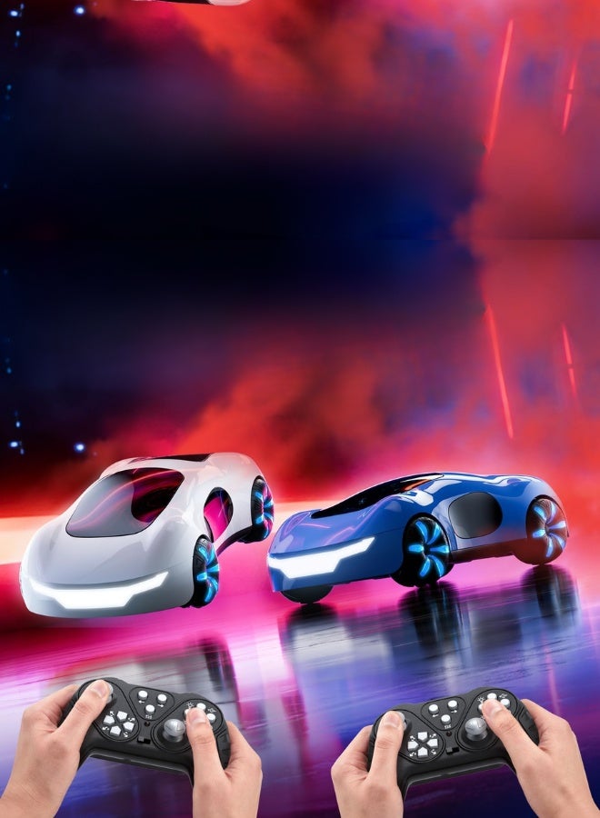 Remote Control Concept Stunt Car with Spray & LED Lights - Image 2
