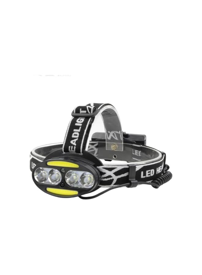 PROMASS 30000Lm LED Headlight Flashlight, Super Bright Rechargeable Waterproof Headlamp, 5 Modes, Adjustable Focus, 90° Tilt, Ideal for Outdoor Activities, Hiking, Camping, and Emergency Use - Image 2