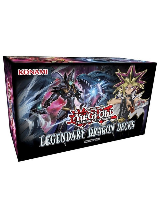 Konami Yu-Gi-Oh! Trading Card Game- Yugioh Legendary Dragon Decks Box