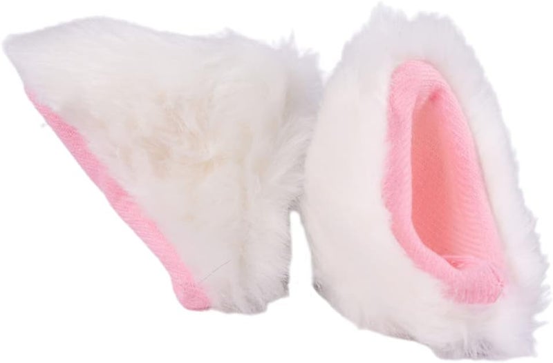 Keenso Cat Ears, 2Pcs Plush Cat Ears, Soft Helmet Accessories for Ski Motorcycle Snowboard, with Strong Adhesive Tape, No Drill Needed - Image 1