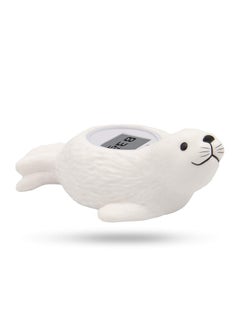 KASTWAVE Baby Bath Thermometer Room Temperature| Water Thermometer|Kids' Bathroom Safety Products| Baby Bath(Seal Shape)℃/℉, LCD  - Image 1