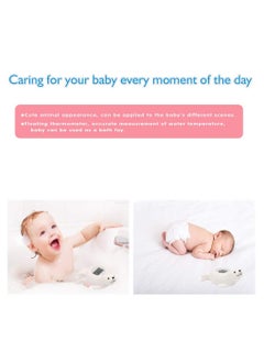 KASTWAVE Baby Bath Thermometer Room Temperature| Water Thermometer|Kids' Bathroom Safety Products| Baby Bath(Seal Shape)℃/℉, LCD  - Image 5