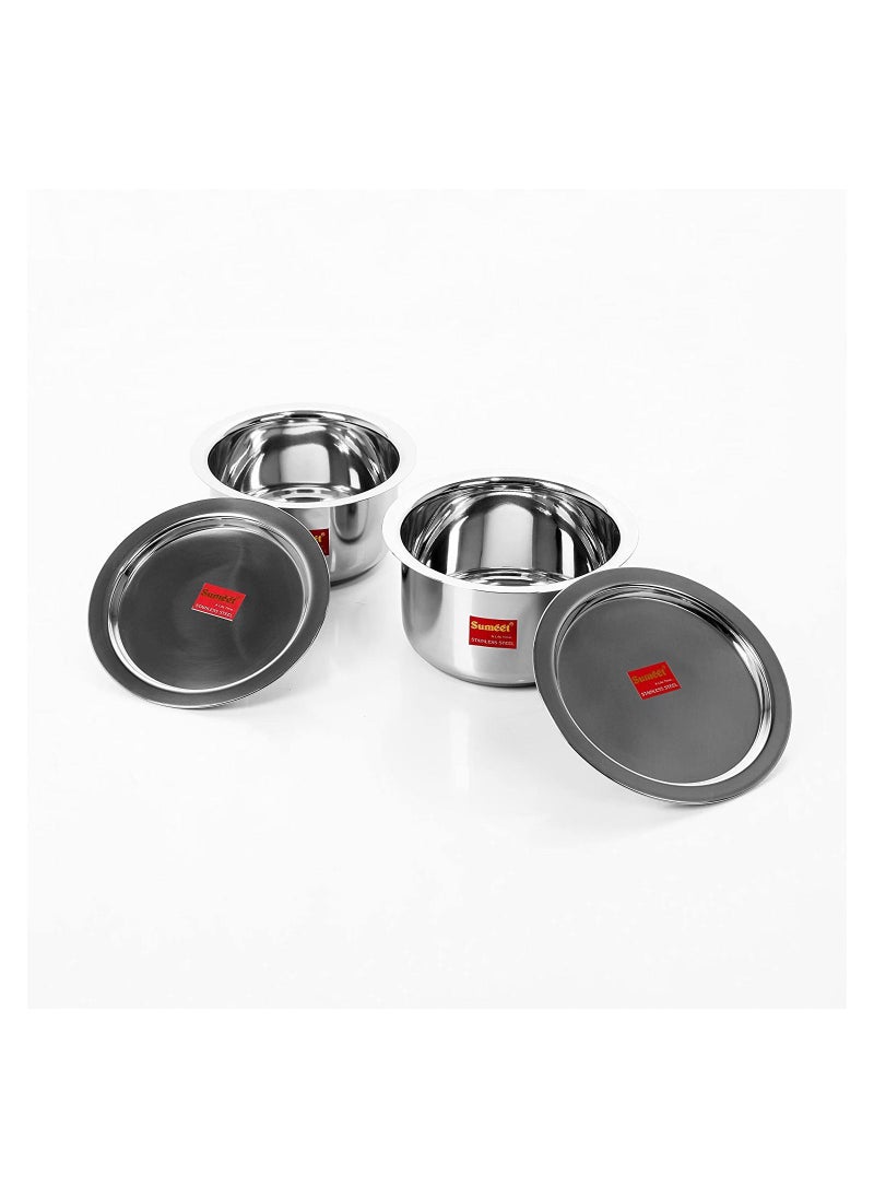 Stainless Steel Induction Container Set With Lids 2 Pcs - pzsku/Z633FA629DCDC533F1371Z/45/_/1670319712/0fde67f6-1949-4d7e-9c09-e83a5e72cdff