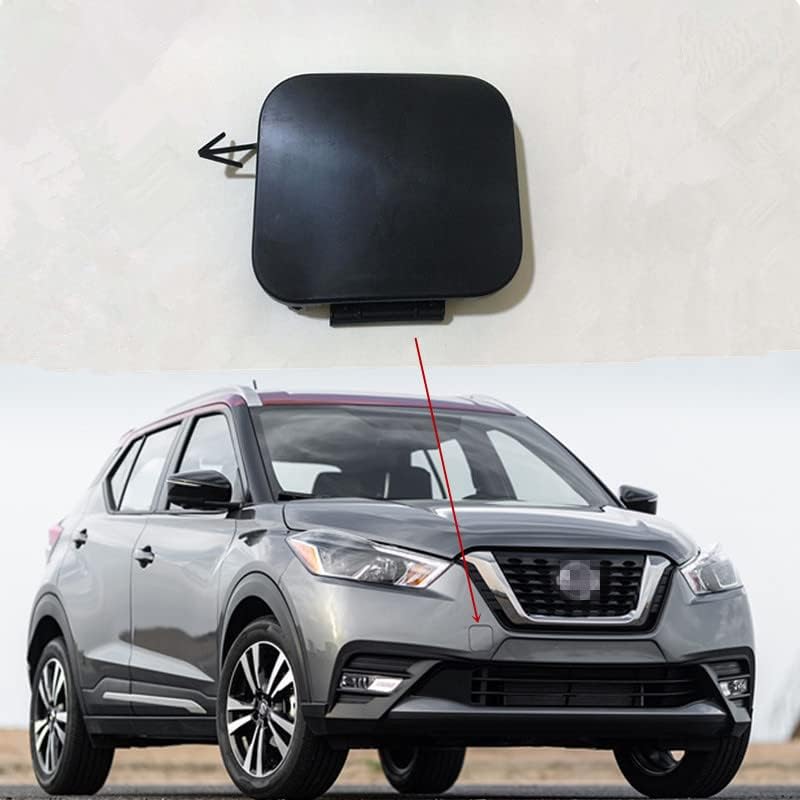 QASULER Tow Hook Cover for Nissan Kicks 2017-2019 - Image 3