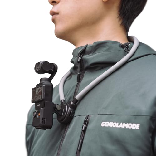 SUREWO Pocket 3 Magnetic Neck Mount,Extended Version Quick Release POV/Vlog Video Selfie Necklace Holder for DJI OSMO Pocket 3 Creator Combo - Image 1