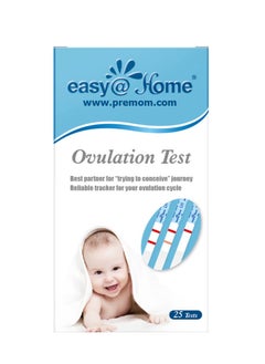 Easy@Home Ovulation Test 25 Tests  - Image 1