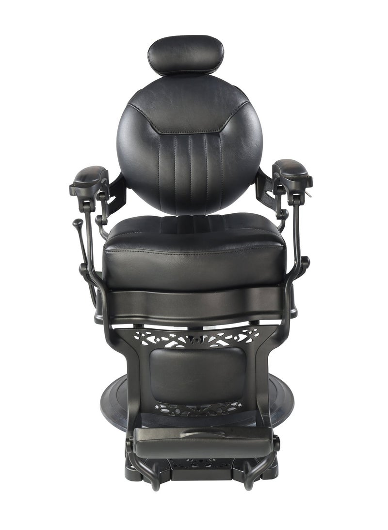 Vintage Professional Barber Chair –  Hydraulic System, 3-Year Warranty – Ideal for Spa, Salon, and Barbershop - Image 2