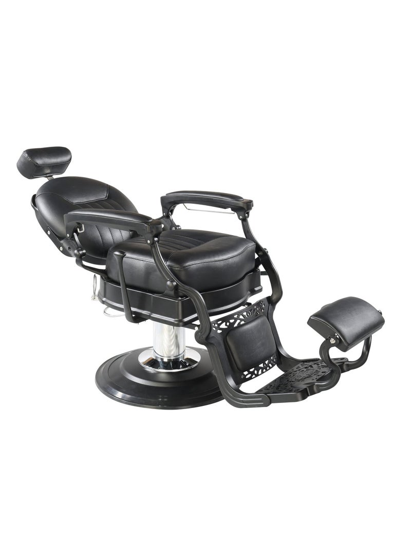 Vintage Professional Barber Chair –  Hydraulic System, 3-Year Warranty – Ideal for Spa, Salon, and Barbershop - Image 3