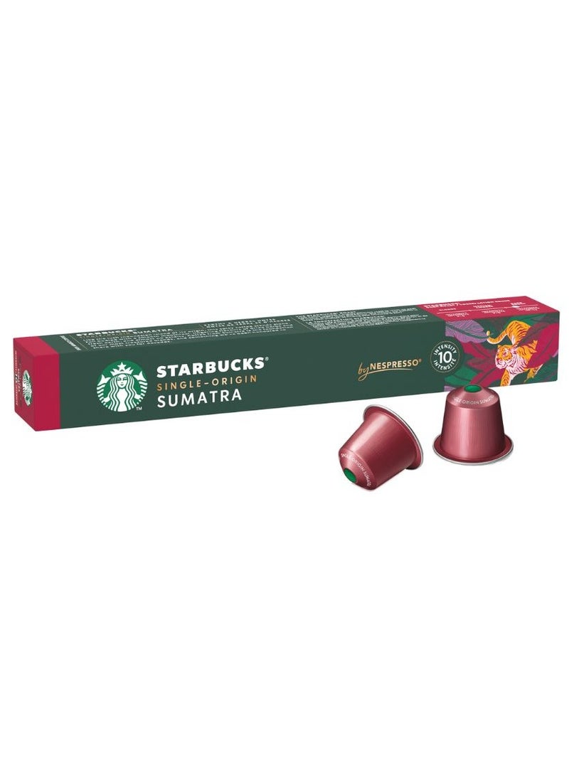 Starbucks Single Origin Sumatra Coffee 10 Capsules 