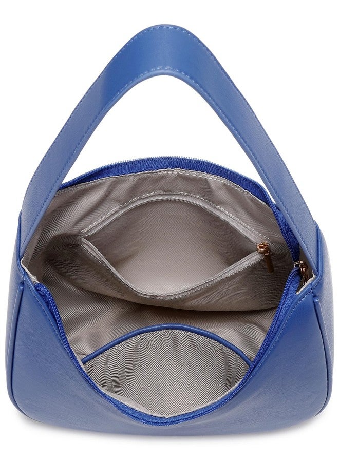 WSRYDJDL Fashion shoulder Bag for Women's Cute Hobo Tote Handbag Mini Clutch Underarm Purse for Daily Use/Work/Travel/Casual Outings, Blue - Image 5