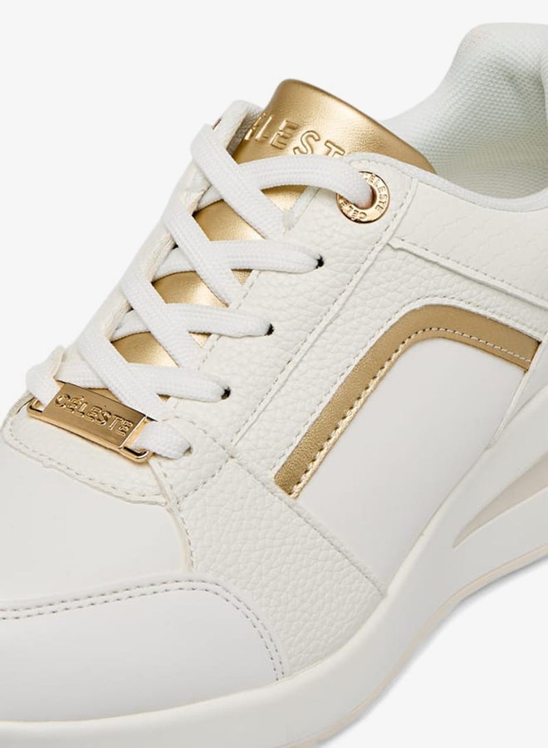 سيليست سنيكرز نسائي بأربطة وتفاصيل متباينة - Image 4