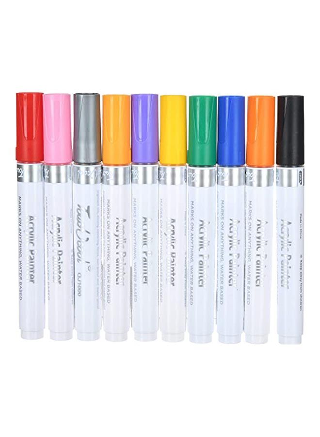 Acrylic Color Pens 12 Color - Image 2