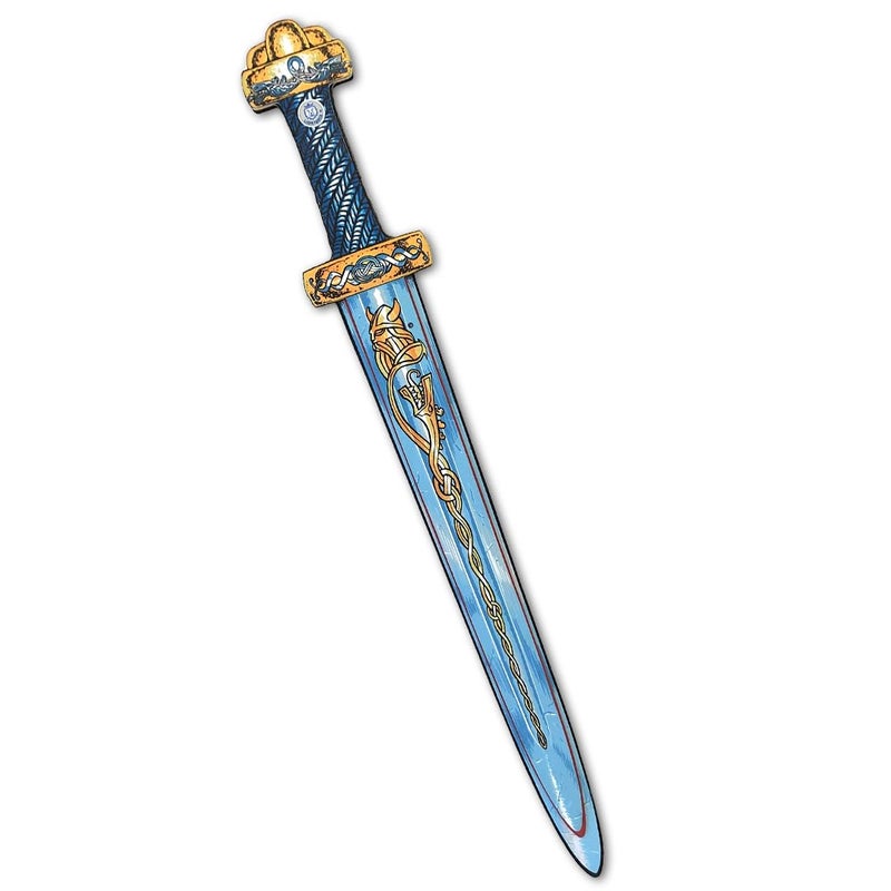 Liontouch 50001LT Viking Foam Toy Sword For Kids, Blue| Part Of A Kid's Costume Line - Image 1